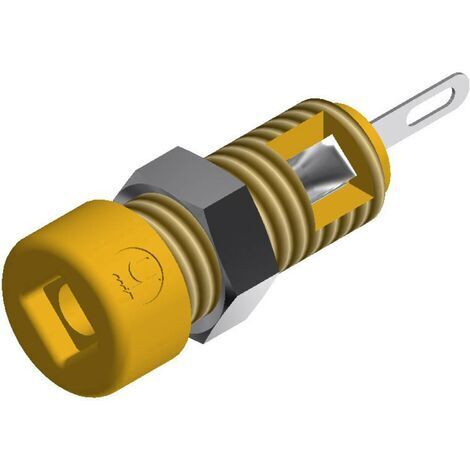 Mini fiche femelle MBI 1 Ø de la broche: 2 mm SKS Hirschmann CO MBI 1 935980169 jaune 1 pc(s) D24087 (1/5)