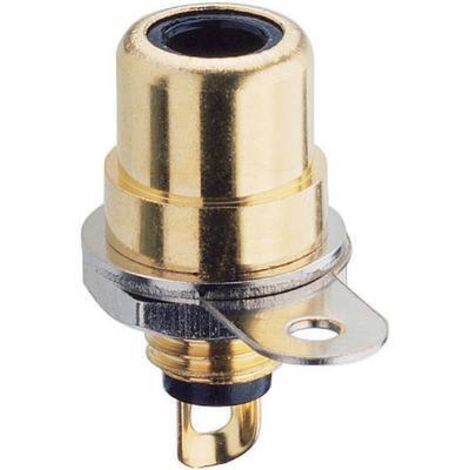Cinch/RCA embase femelle, verticale Lumberg BTO 1 V-BK Nombre de pôles: 2 noir 1 pc(s) D26315 (1/2)
