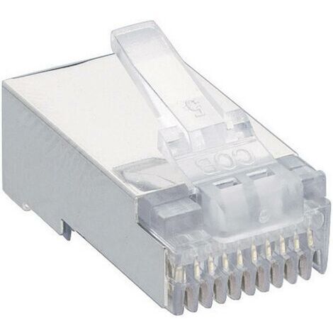 Fiche modulaire mâle Lumberg P 303 S RJ48 mâle, droit RJ48 Pôle: 10p10c transparent 1 pc(s) D26844 (1/3)