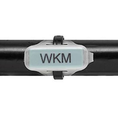 Marqueur de câble Weidmüller WKM 18/43 1610700000-1 Surface de marquage: 18 x 40 mm transparent 1 pc(s) D15997 (1/2)