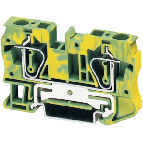 Bloc de jonction à ressort pour conducteur de protection Contenu: 1 pc(s) Phoenix Contact ST 6-PE 3031500 D11209 (1/3)