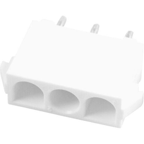 TE Connectivity Boîtier mâle (platine) série Universal-MATE-N-LOK Nbr total de pôles 3 Pas: 6.35 mm 350789-1 1 pc(s) D11652 (1/5)