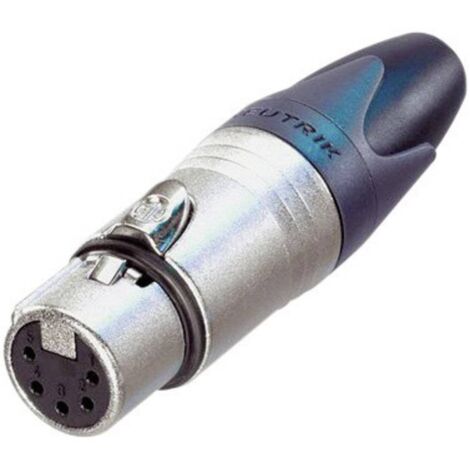 XLR femelle, droit Neutrik NC5FXX Nombre de pôles: 5 argent 1 pc(s) (1/3)