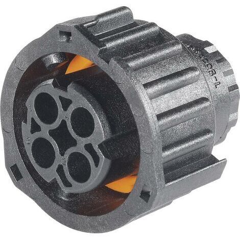 TE Connectivity 1-967325-1 Cosse cylindrique mâle femelle, droit Nombre total de pôles: 4 Série (connecteur rond): DIN 72585 1 pc(s) D10458 (1/4)
