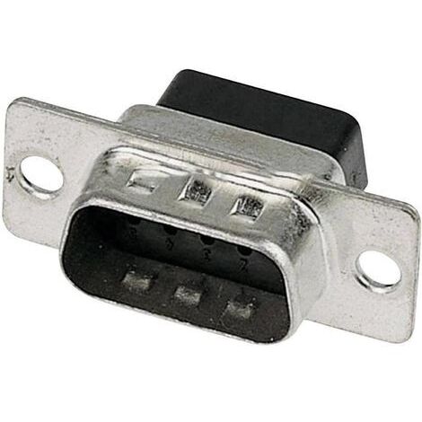 Embase SUB-D mâle 9 pôles HARTING 09670095601 180 ° à sertir 1 pc(s) D03765 (1/5)