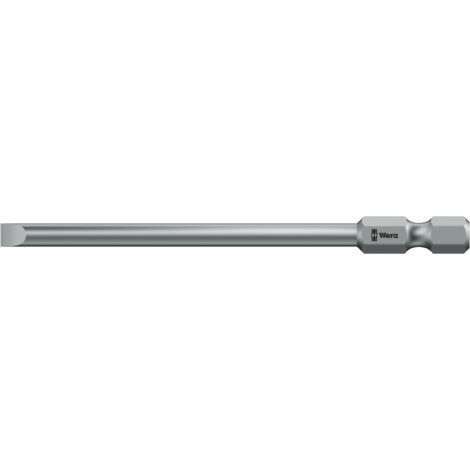 Embout pour vis à tête fendue 4.5 mm Wera 05059489001 Acier à outils extra-rigide, allié Forme (embouts): F 6.3 1 pc(s) C92938 (1/2)