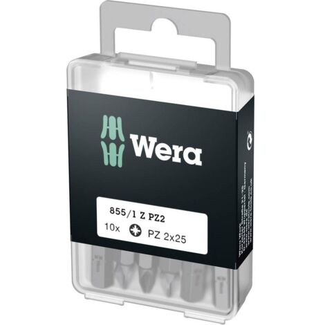 WERA 05072404001 COFFRET D'EMBOUTS POZIDRIV 855/1 Z PZ 2 (1/2)