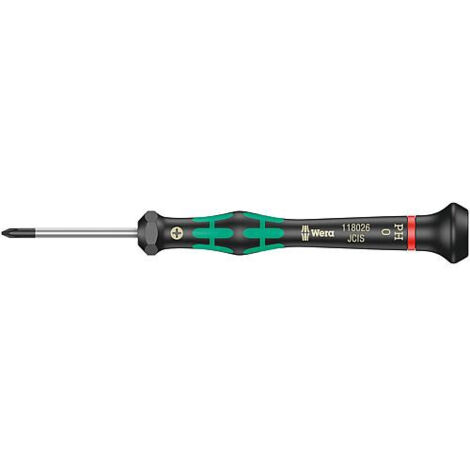 Tournevis cruciforme WERA electricien serie Micro PH1x60mm (1/5)