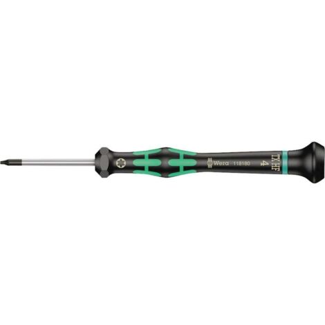 Tournevis WERA electronicien T4 x 40 avec maintien (1/3)