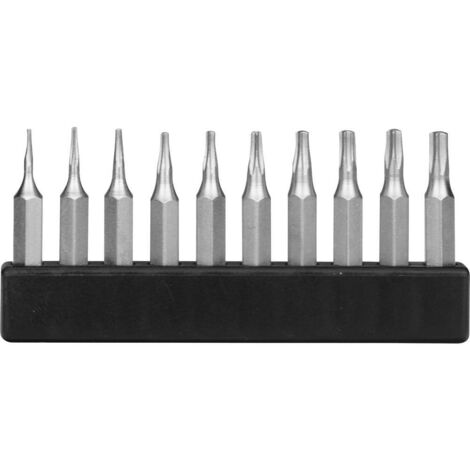 Donau Elektronik MBS67 Jeu d'embouts 10 pièces TORX® intérieur C59672