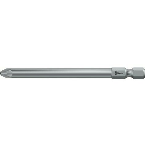 Embout cruciforme PZ 2 Wera 05060033001 Acier à outils allié, extra-rigide Forme (embouts): F 6.3 1 pc(s) C56100 (1/3)