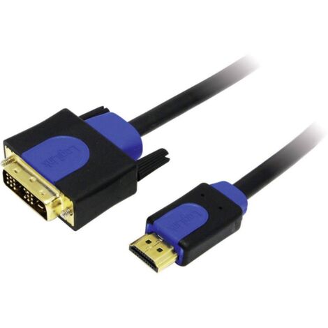 Câble adaptateur LogiLink CHB3101 1.00 m noir (1/3)