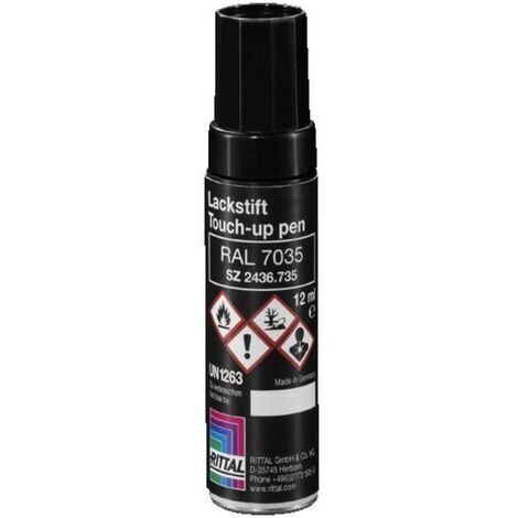Laque mâle Rittal 2436.735 gris clair (RAL 7035) 12 ml V162051 (1/5)