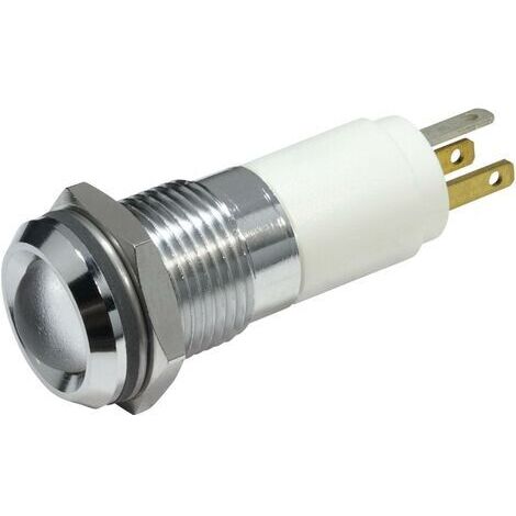 Voyant de signalisation LED multicolore CML 19240254 rouge, vert, jaune 12 V/DC 20 mA20 mA40 mA 1 pc(s) V075121 (1/3)