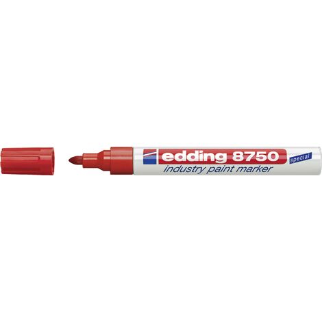 Marqueur industriel 8750 rouge edding 1 PCS