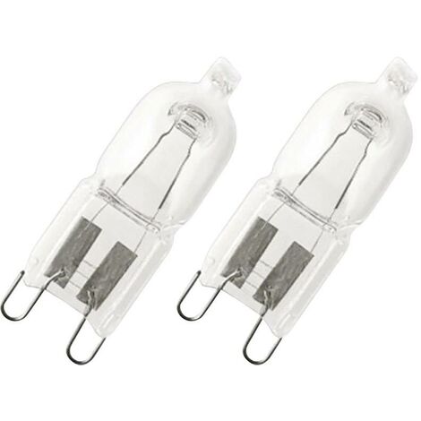 Osram – Ampoule halogène 20W G9 4052899195356 – Blanc chaud – Dimmable – Flux lumineux 235 lm – Lot de 2 ampoules - A448711