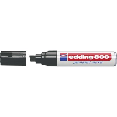 Edding 800 4-800001 Marqueur permanent noir résiste à l'eau: oui A018111
