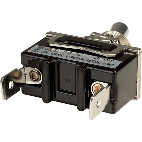 Interrupteur à levier 1 x Off/On SCI R13-29A-01A-HWH 250 V/AC 10 A à accrochage 1 pc(s) Y717211