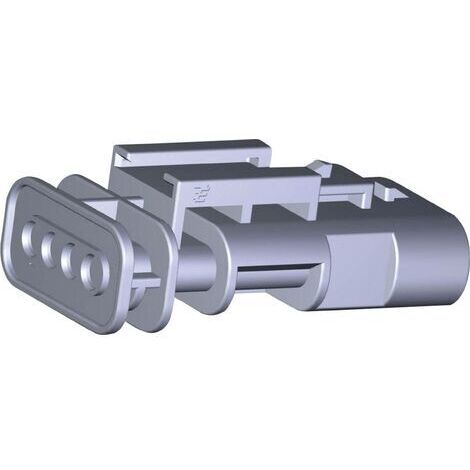 TE Connectivity Boîtier femelle pour platines série MCON 1.2 Nbr total de pôles 4 1-1564559-1 1 pc(s) Y249441 (1/5)