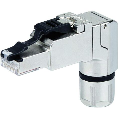 RJ45 mâle coudé, assemblage sur site Telegärtner 100023061 100023061 RJ45 mâle, droit 1 pc(s)