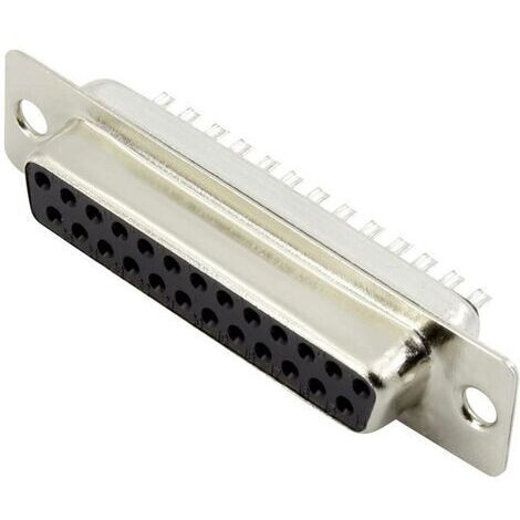 Connfly DS1033-25FBNSISS-CT SUB-D femelle 180 ° Nombre de pôles: 25 à souder 1 pc(s) Y600831 (1/3)