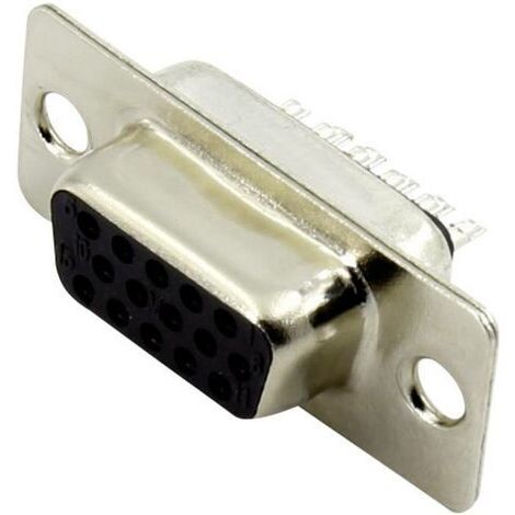 Connfly DS1035-15FBNSISS SUB-D femelle 180 ° Nombre de pôles: 15 à souder 1 pc(s) Y600841 (1/3)