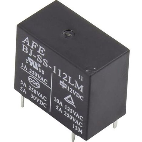 AFE BJ-SS-105LM Relais pour circuits imprimés 5 V/DC 10 A 1 NO (T) 1 pc(s) W738521 (1/3)