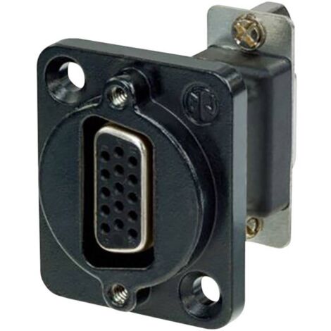 Adaptateur SUB-D SUB-D femelle 15 pôles - SUB-D femelle 15 pôles Neutrik NADB15FF-B 1 pc(s) W576851 (1/2)