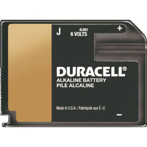 Pile spéciale 6 V (boîtier plat) alcaline(s) Duracell DUR767102 6 V 500 mAh 1 pc(s) W529711 (1/4)