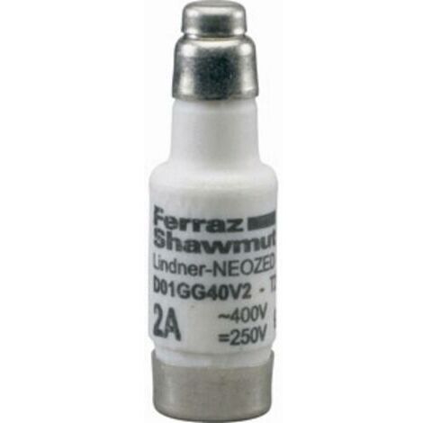 Mersen 01700.016000 Fusible Neozed Taille du fusible = D01 16 A 400 V S557591 (1/2)
