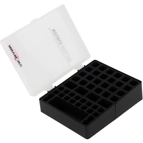 Ansmann Batterijbox 48 Boîte de piles 48x LR3 (AAA), LR6 (AA), 6LR61 (9 V) (L x l x H) 173 x 138 x 63 mm S193731 (1/7)