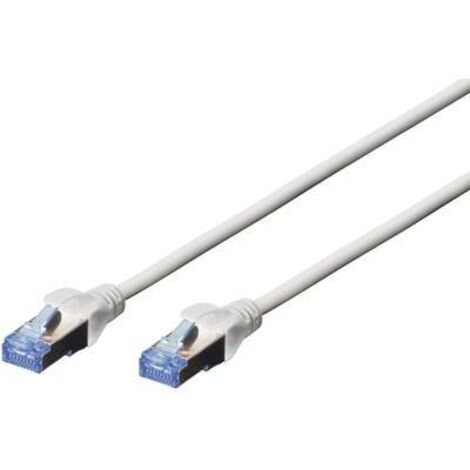 Digitus DK-1532-010 RJ45 Câble réseau, câble patch CAT 5e SF/UTP 1.00 m gris torsadé par paire 1 pc(s) S138431 (1/2)