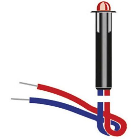 Oshino MD-325R1 Voyant de signalisation LED rouge 5 V/DC 6 mcd S877241 (1/3)