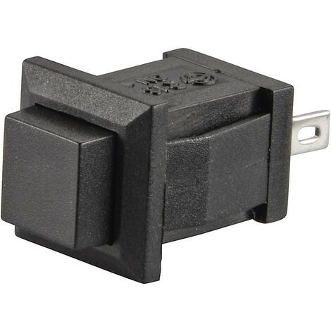 Bouton-poussoir TRU COMPONENTS TC-R13-57A-05BK 1587712 250 V/AC 0.5 A 1 x Off/(On) à rappel 1 pc(s) S644951