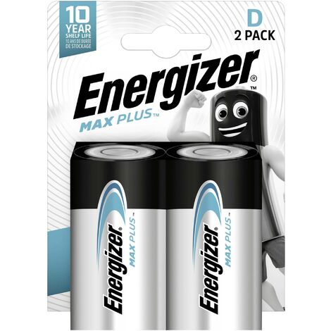 Energizer Max Plus Pile LR20 (D) alcaline(s) 1.5 V 2 pc(s) X881381