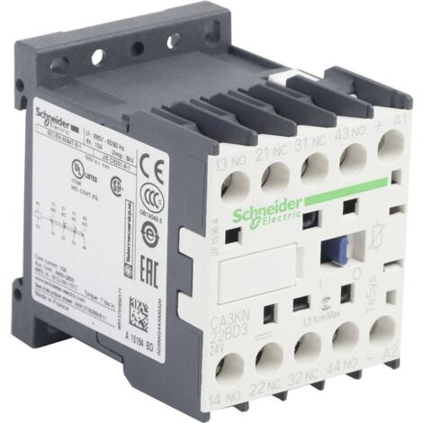 Schneider Electric CA3KN22BD3 Contacteur auxiliaire 2 NF (R), 2 NO (T) 1 pc(s) (1/3)