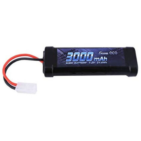 Gens ace Pack de batterie (NiMh) 7.2 V 3000 mAh Nombre de cellules: 6 stick Tamiya D690161 (1/2)