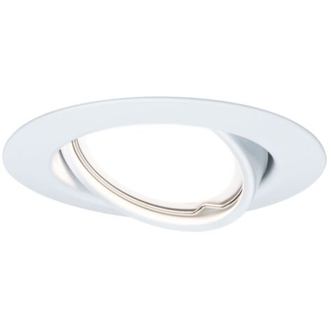 Paulmann 93411 Base Spot encastrable LED GU10 5 W blanc C747171 (1/5)
