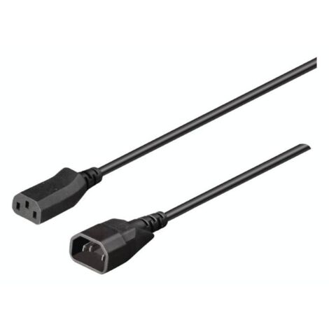 Bachmann 356.120 appareils IEC Câble de raccordement noir 1.00 m C207691 (1/4)