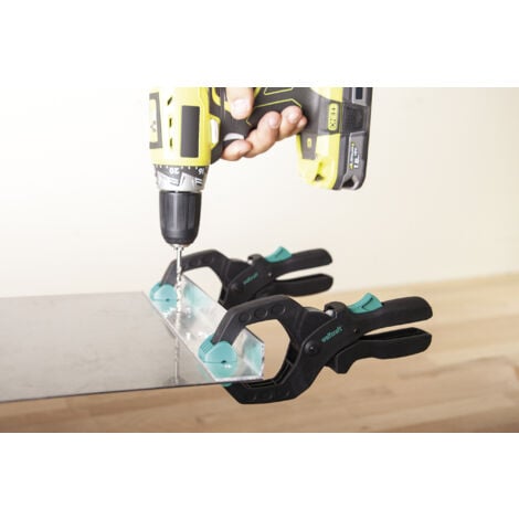 wolfcraft - Pince à Cliquet - Ouverture 60 mm - Force de serrage max. 20 kg - réf. 3616000