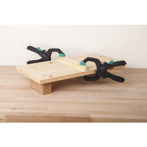 wolfcraft - Pince à Cliquet - Ouverture 60 mm - Force de serrage max. 20 kg - réf. 3616000