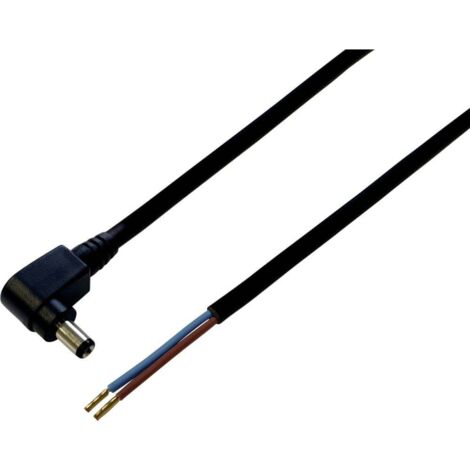 Câble de raccordement basse tension BKL Electronic 075168 DC mâle - extrémité(s) ouverte(s) 5.50 mm 2.10 mm 1.00 m 1 pc(s) R226751 (1/2)