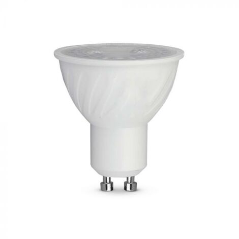 Ampoule LED V-TAC GU10 6W Spot 10° Couverture Transparente LUMIÈRE 4000K - 21200271 (1/5)