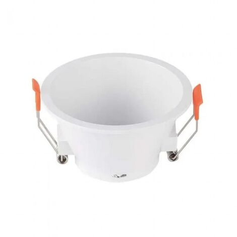V-Tac – Spot led encastrable rond GU10 en polycarbonate blanc – Indice de protection IP20 – Dimensions Ø93 x 55 mm – 6636 - VT-925-W