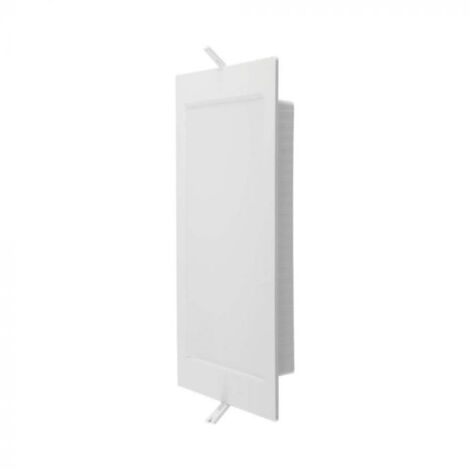 Mini panneau LED V-TAC 24 W, montage encastré, carré, blanc froid