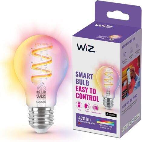WiZ 8720169072213 LED CEE G (A - G) E27 6.3 W = 40 W (l x H x P) 143 x 143 x 64 mm 1 pc(s) (1/4)