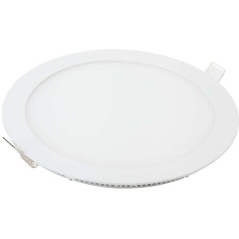 Mini panneau LED rond - Série Premium - IP20 - Blanc - 12W - 1160 Lumens - 6400K