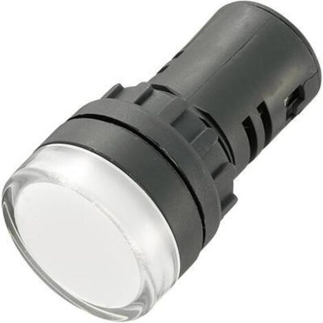 Voyant de signalisation LED TRU COMPONENTS 140392 blanc 12 V/DC 20 mA 1 pc(s) Q17205 (1/2)
