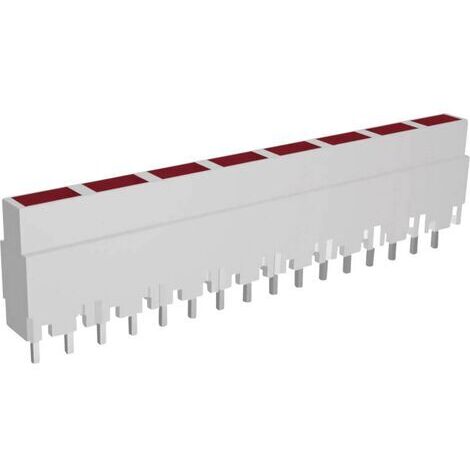 Signal Construct ZALW 080 Rangée de LEDs x8 rouge (L x l x H) 40.8 x 3.7 x 9 mm Q35657 (1/4)