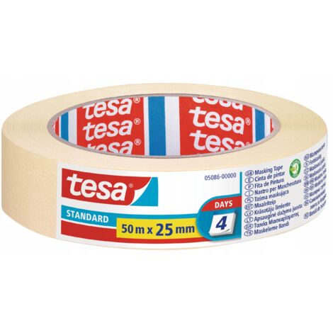 ruban de masquage standard tesa 50 m x 25 mm